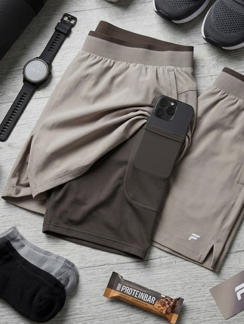 Fabletics Men's Fundamental Short II Lined